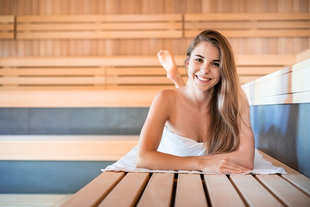 Sauna ist gut für die Gesundheit