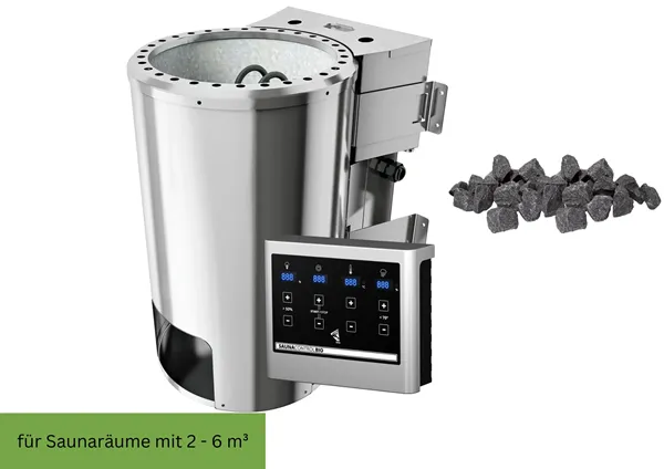 Bio-Saunaofen 3.6 kW für Fasssauna