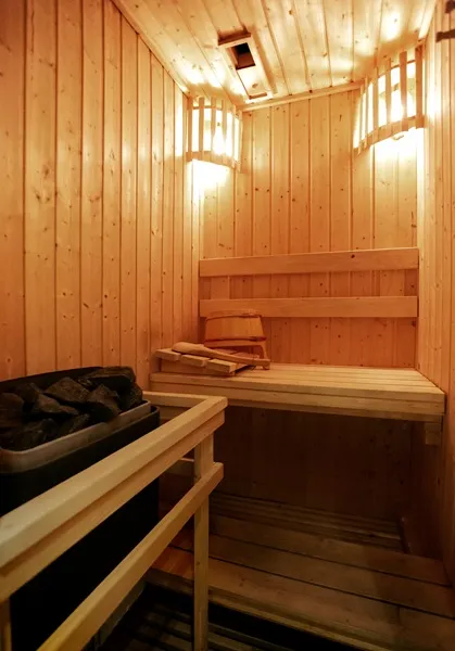 Für eine Sauna im Schrebergarten eignet sich eine finnische Sauna oder eine Bio-Sauna